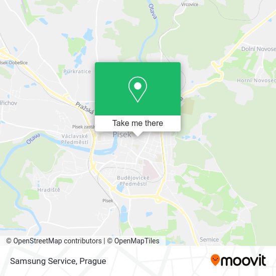 Карта Samsung Service