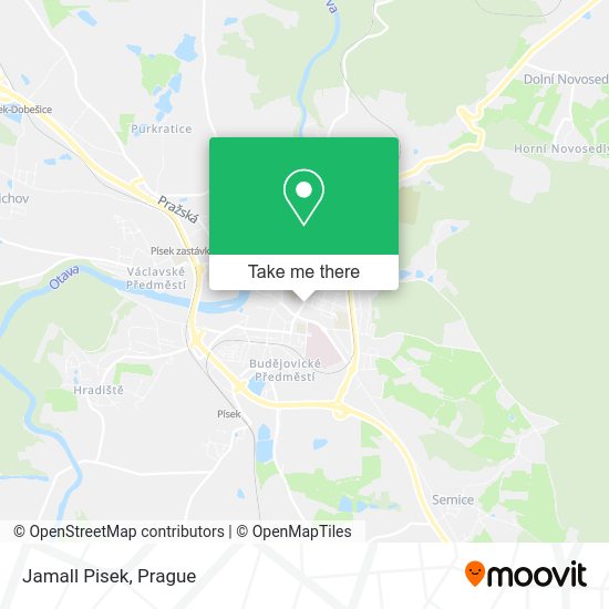 Карта Jamall Pisek