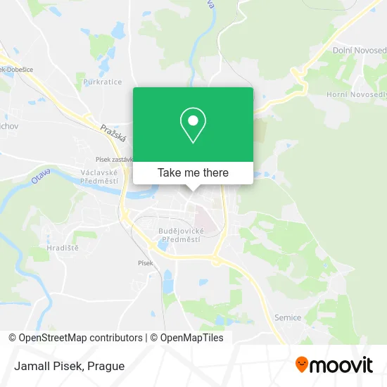 Карта Jamall Pisek