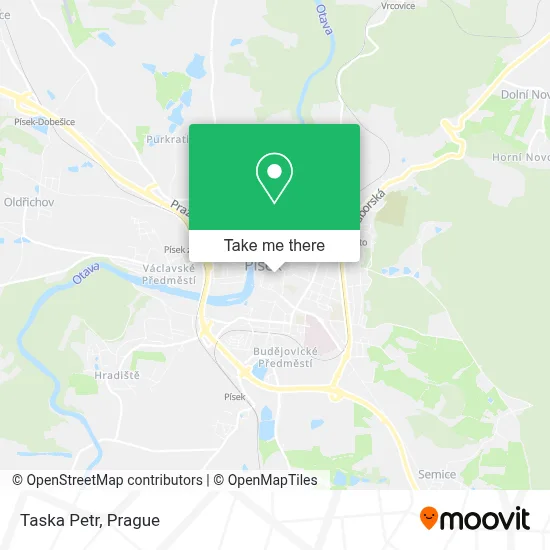 Taska Petr map
