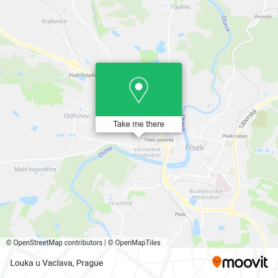 Карта Louka u Vaclava