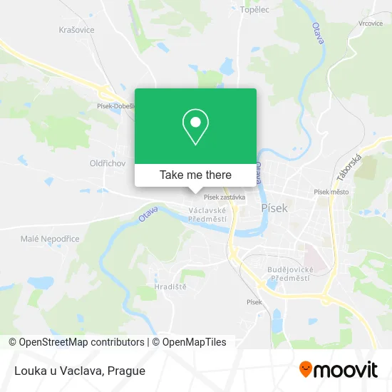 Карта Louka u Vaclava