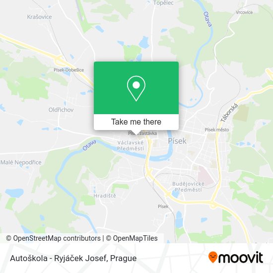 Карта Autoškola - Ryjáček Josef