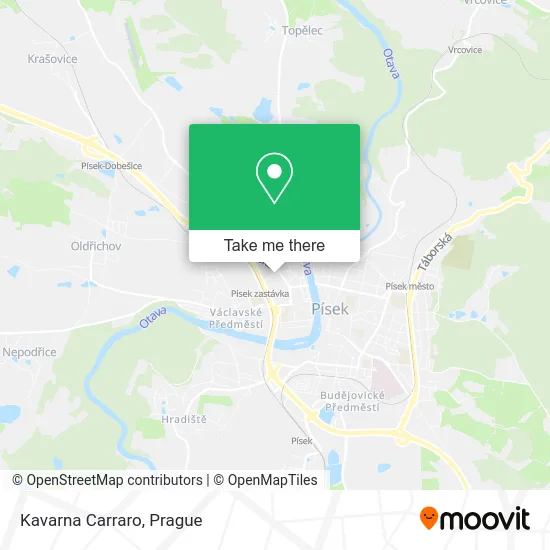 Карта Kavarna Carraro