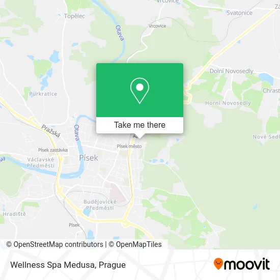 Wellness Spa Medusa map