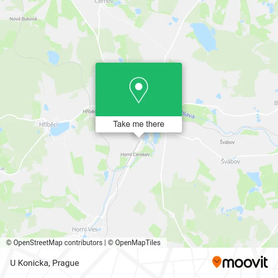 Карта U Konicka