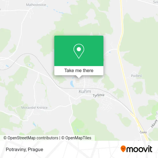 Карта Potraviny