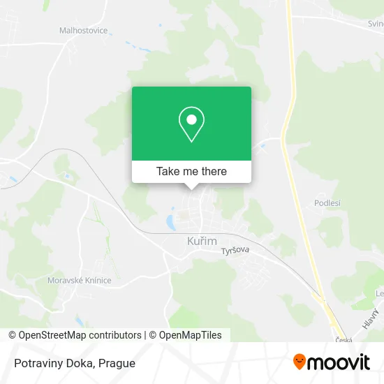 Карта Potraviny Doka