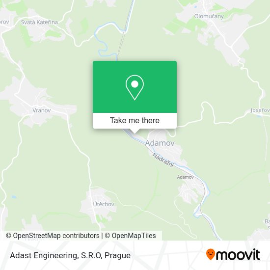 Карта Adast Engineering, S.R.O