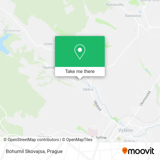 Карта Bohumil Skovajsa