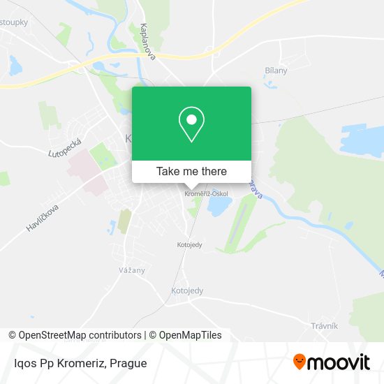 Карта Iqos Pp Kromeriz