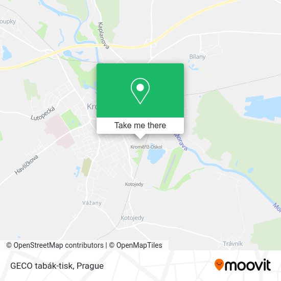 Карта GECO tabák-tisk