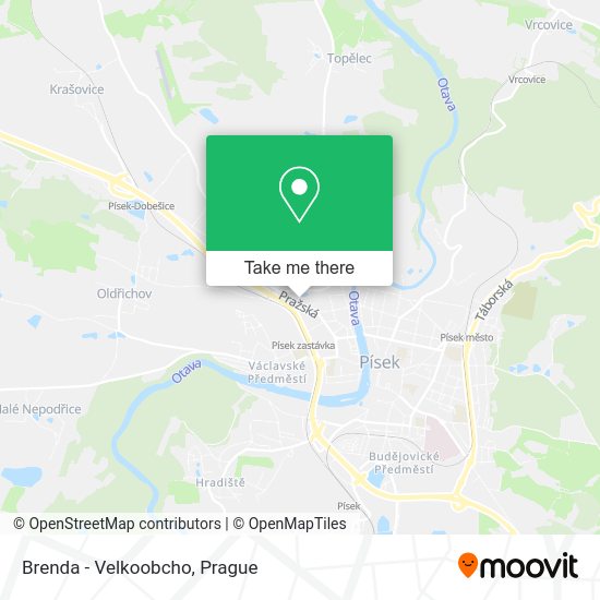 Карта Brenda - Velkoobcho