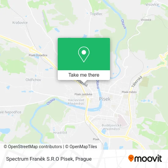 Карта Spectrum Franěk S.R.O Písek