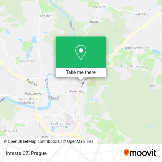 Карта Intesta CZ