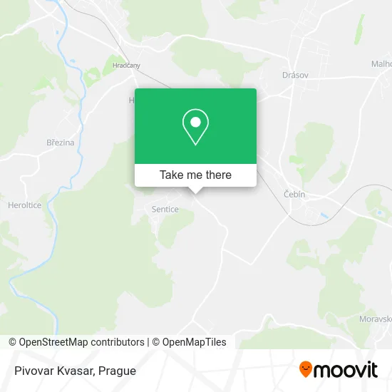 Карта Pivovar Kvasar