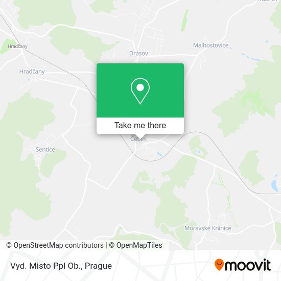 Карта Vyd. Misto Ppl Ob.