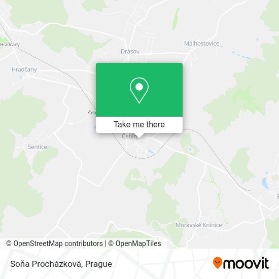 Карта Soňa Procházková
