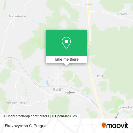Карта Ekovovyroba.C