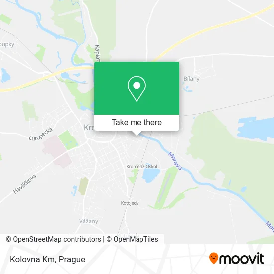 Карта Kolovna Km