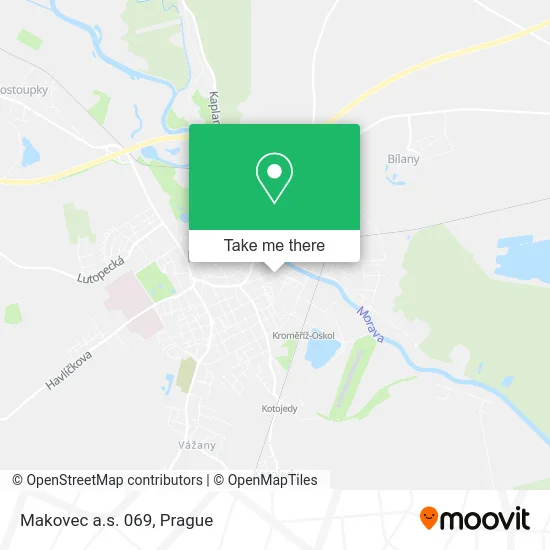 Карта Makovec a.s. 069