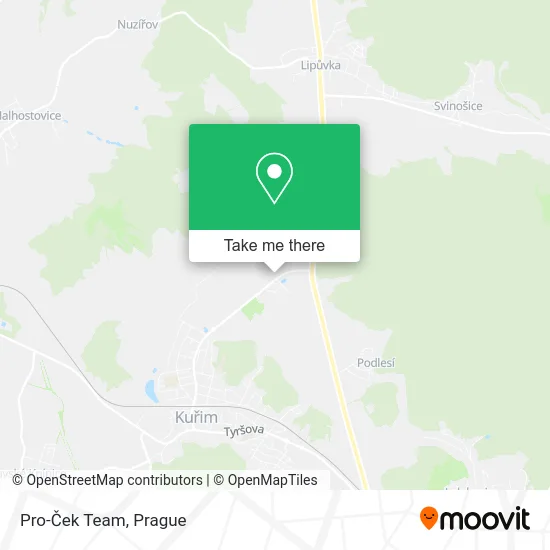 Карта Pro-Ček Team