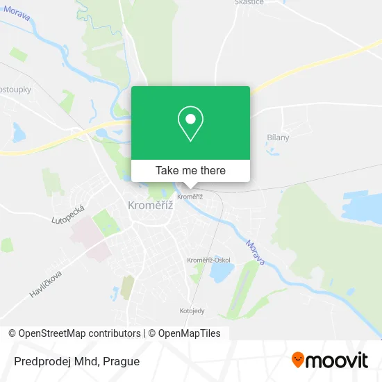 Карта Predprodej Mhd