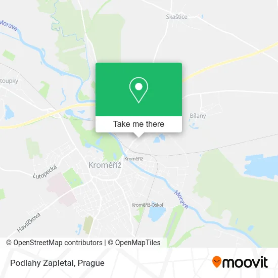 Карта Podlahy Zapletal