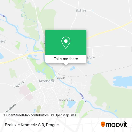 Ezaluzie Kromeriz S.R map