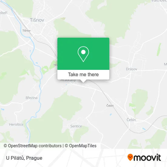 Карта U Pilátů