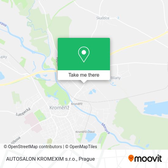 Карта AUTOSALON KROMEXIM s.r.o.
