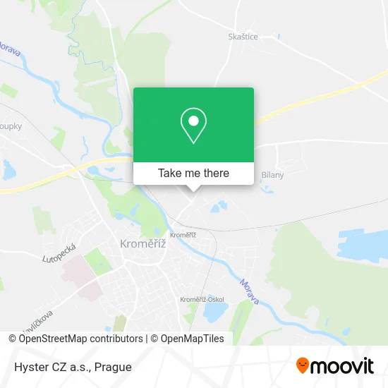 Карта Hyster CZ a.s.