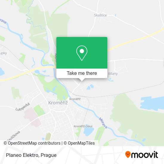 Карта Planeo Elektro