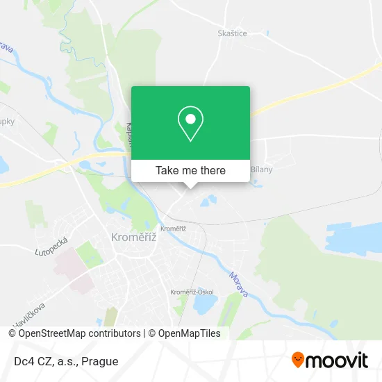 Карта Dc4 CZ, a.s.