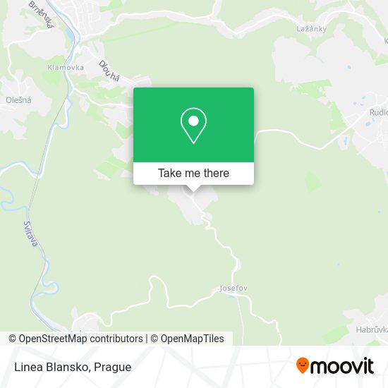 Карта Linea Blansko
