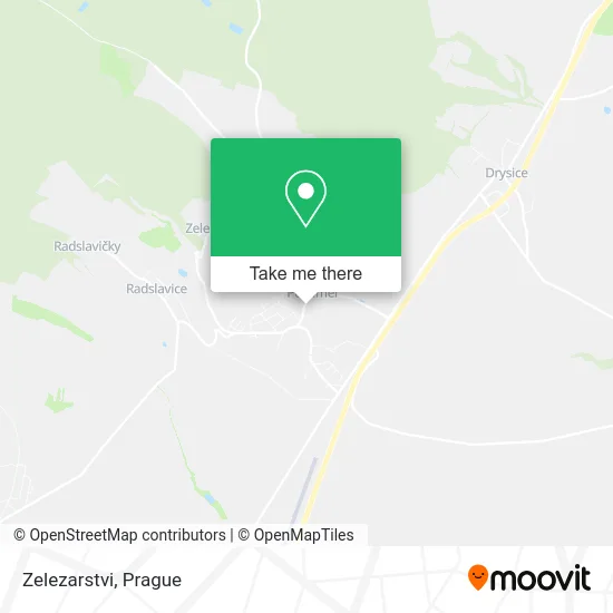 Карта Zelezarstvi