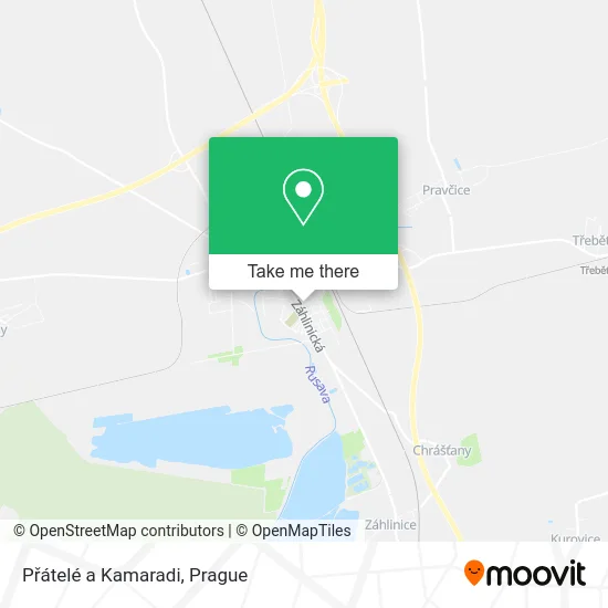 Карта Přátelé a Kamaradi