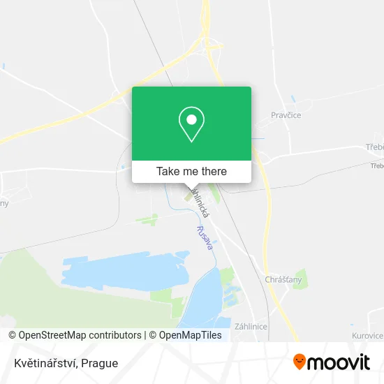 Карта Květinářství