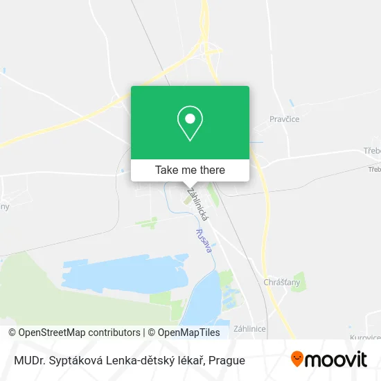 MUDr. Syptáková Lenka-dětský lékař map