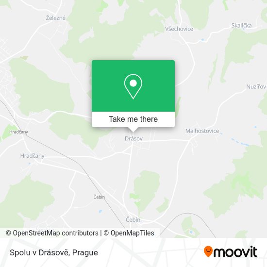 Карта Spolu v Drásově