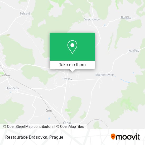 Карта Restaurace Drásovka