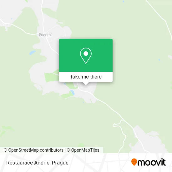 Карта Restaurace Andrle