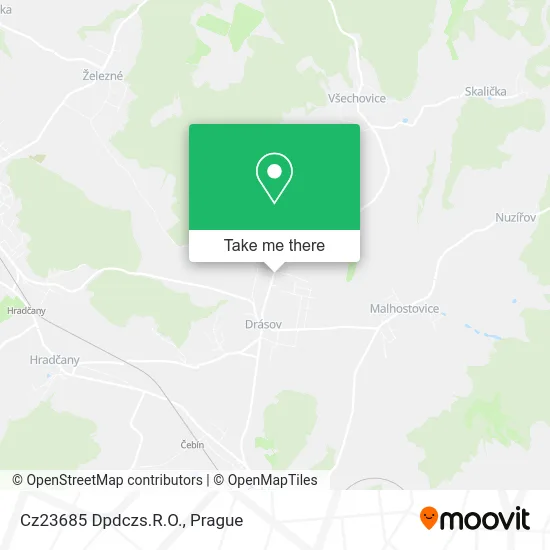 Карта Cz23685 Dpdczs.R.O.