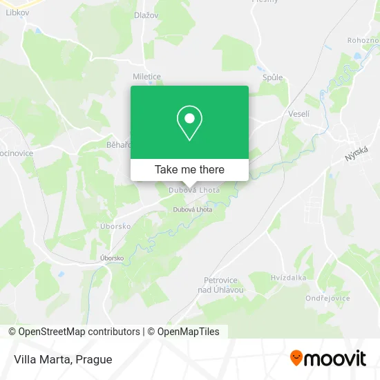 Карта Villa Marta
