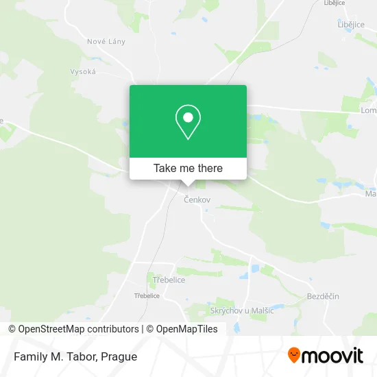 Family M. Tabor map
