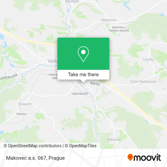 Карта Makovec a.s. 067
