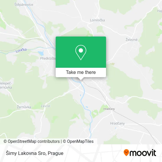 Карта Šimy Lakovna Sro