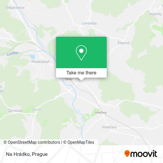 Карта Na Hrádku