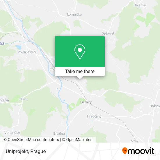 Карта Uniprojekt