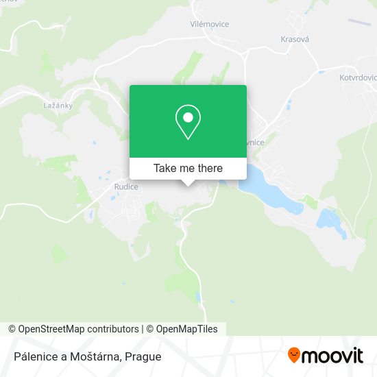 Карта Pálenice a Moštárna